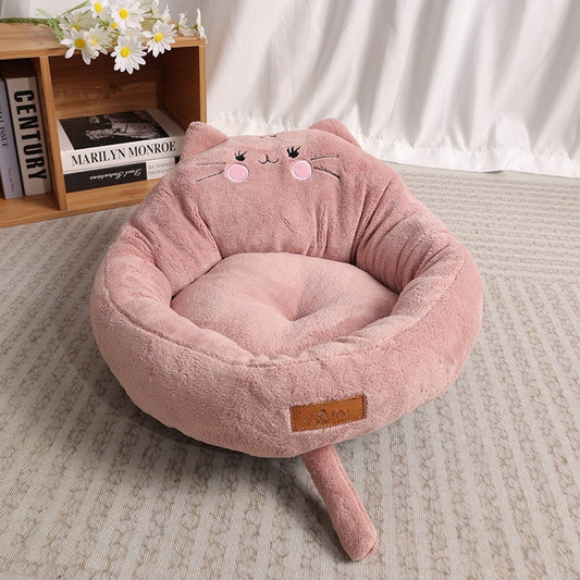 Big And Small  Trending Cartoon Pet Bed Dog Bed Cat Nest