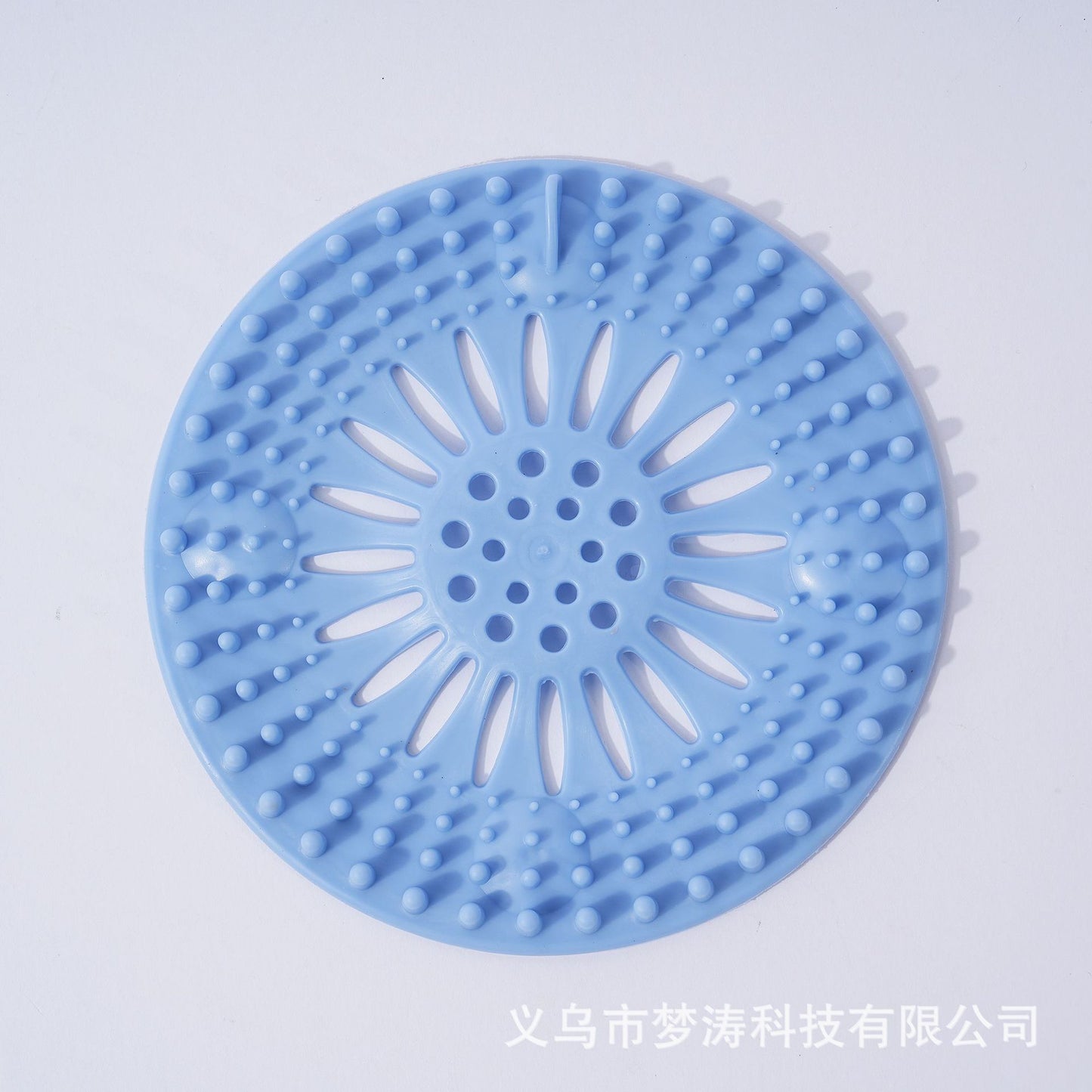 Silicone Suction Cup Hair Floor Drain Cover Kitchen Bathroom Sewer Barrier Hair Filter Wash Basin Anti-blocking