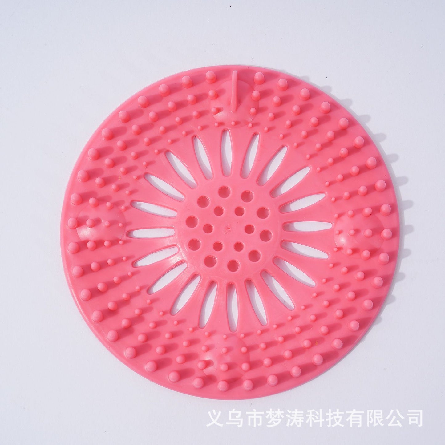 Silicone Suction Cup Hair Floor Drain Cover Kitchen Bathroom Sewer Barrier Hair Filter Wash Basin Anti-blocking