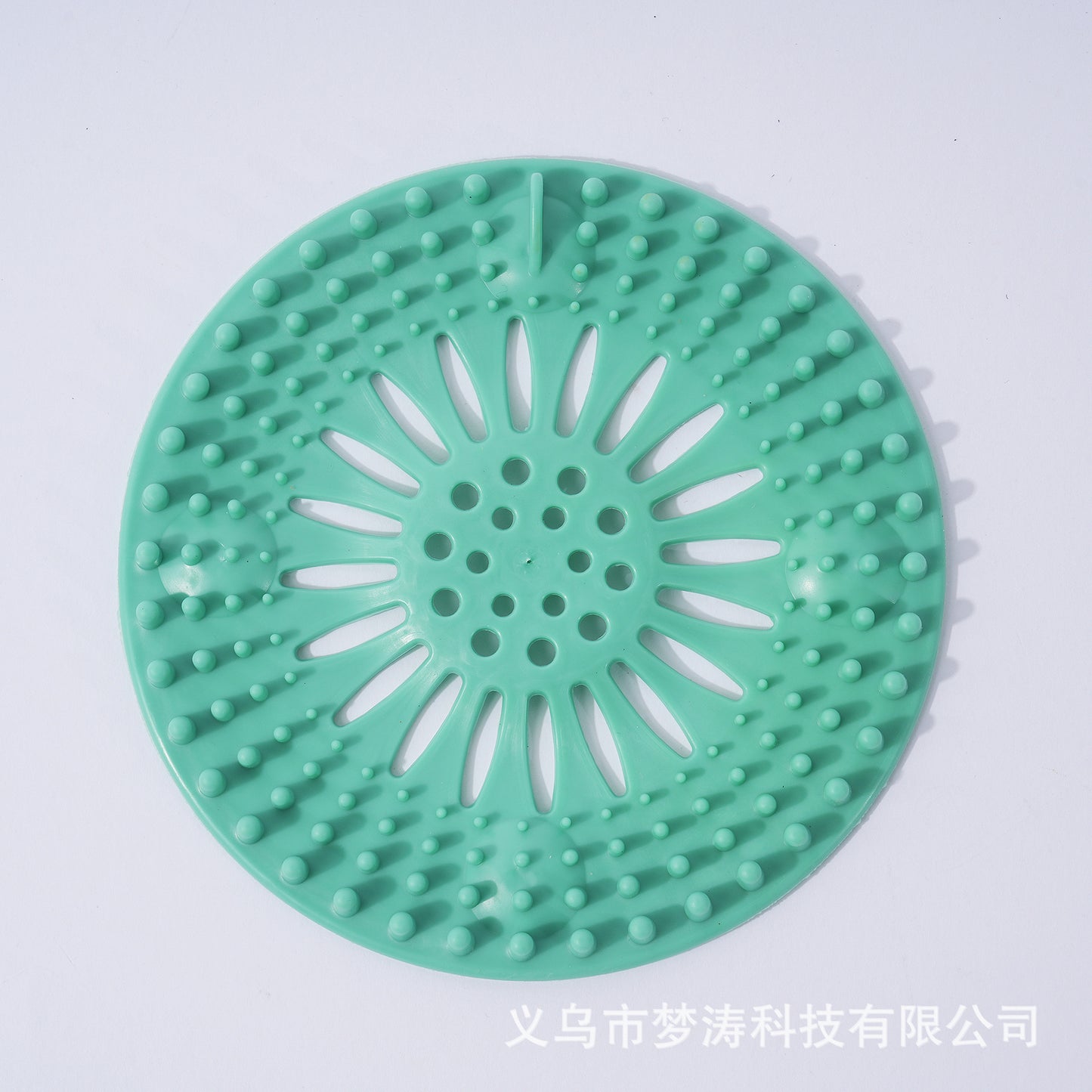 Silicone Suction Cup Hair Floor Drain Cover Kitchen Bathroom Sewer Barrier Hair Filter Wash Basin Anti-blocking