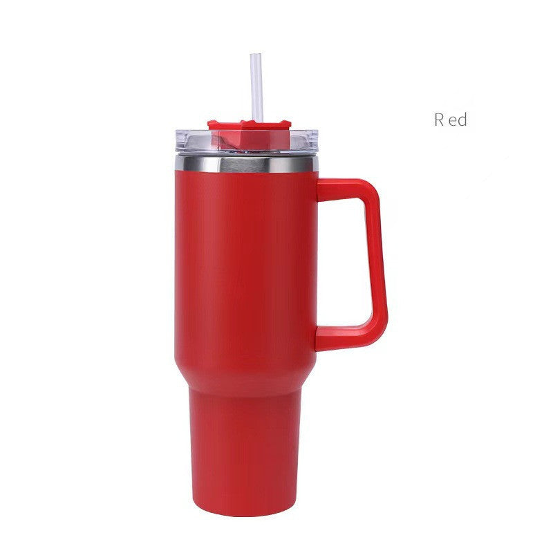 Stainless Steel Insulated Cup 40oz Straw Bingba